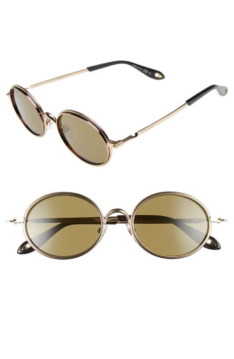 givenchy women's 54mm round sunglasses|givenchy 52mm retro sunglasses.